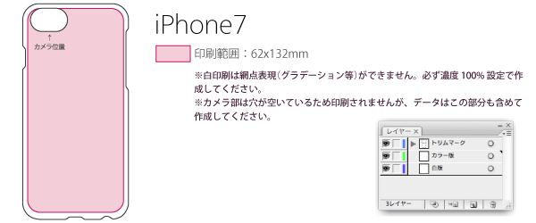 Iphoneケース印刷 Iphone7 8 Se2020用 背面印刷 ハード オリジナルプリントの藤井印刷